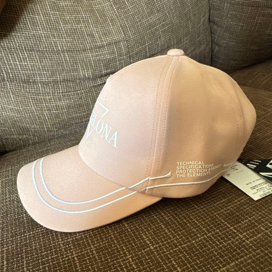 マークアンドロナ MARK&LONA ゴルフキャップ ピンク 新品未使用
