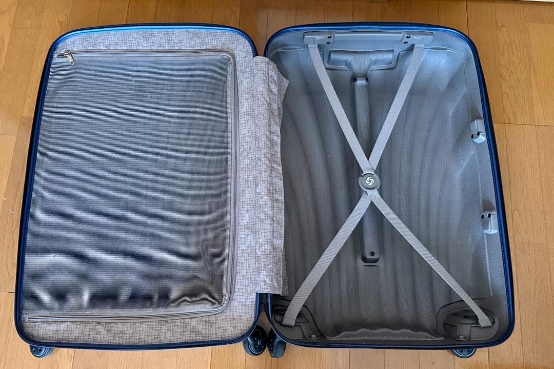 サムソナイト コスモライト 75cm 94L ミッドナイトブルー