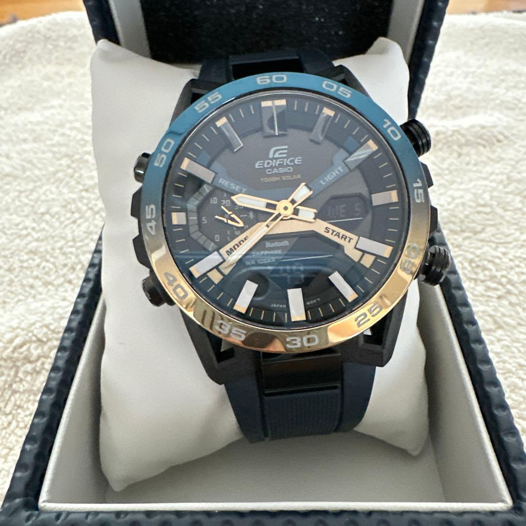 あああEDIFICE Bluetooth TOUGH SOLAR 時計