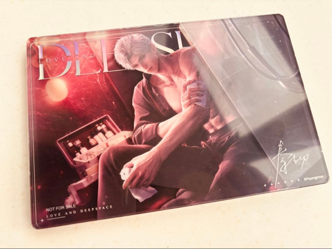 恋と深空 2024 中国限定 VIP 公式ギフト シン　アクリルスタンド 手紙