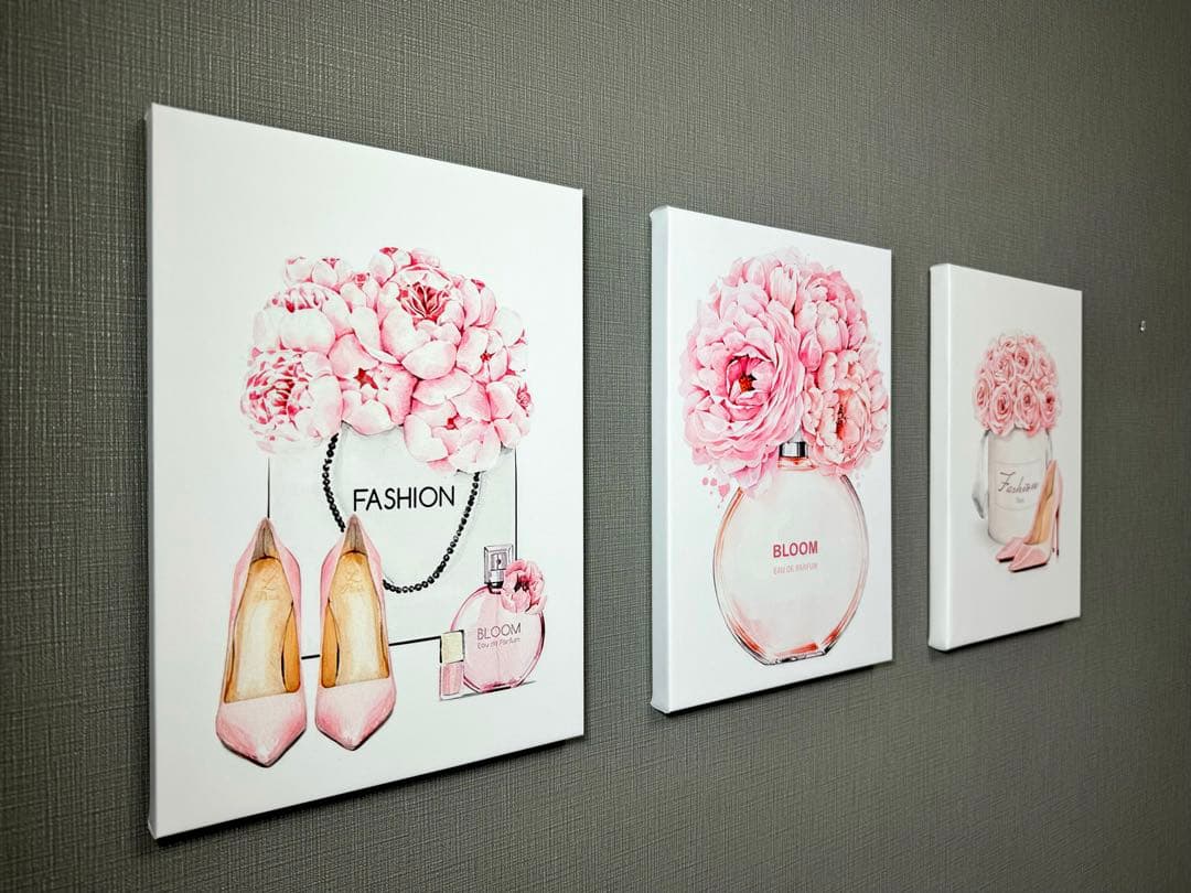 No.158木枠付きキャンバスアート　ブランドアートポスター　インテリア絵画