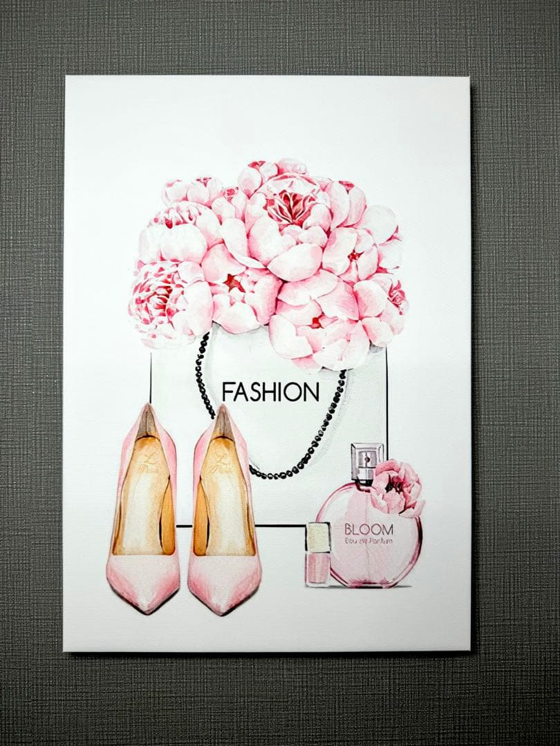 No.158木枠付きキャンバスアート　ブランドアートポスター　インテリア絵画