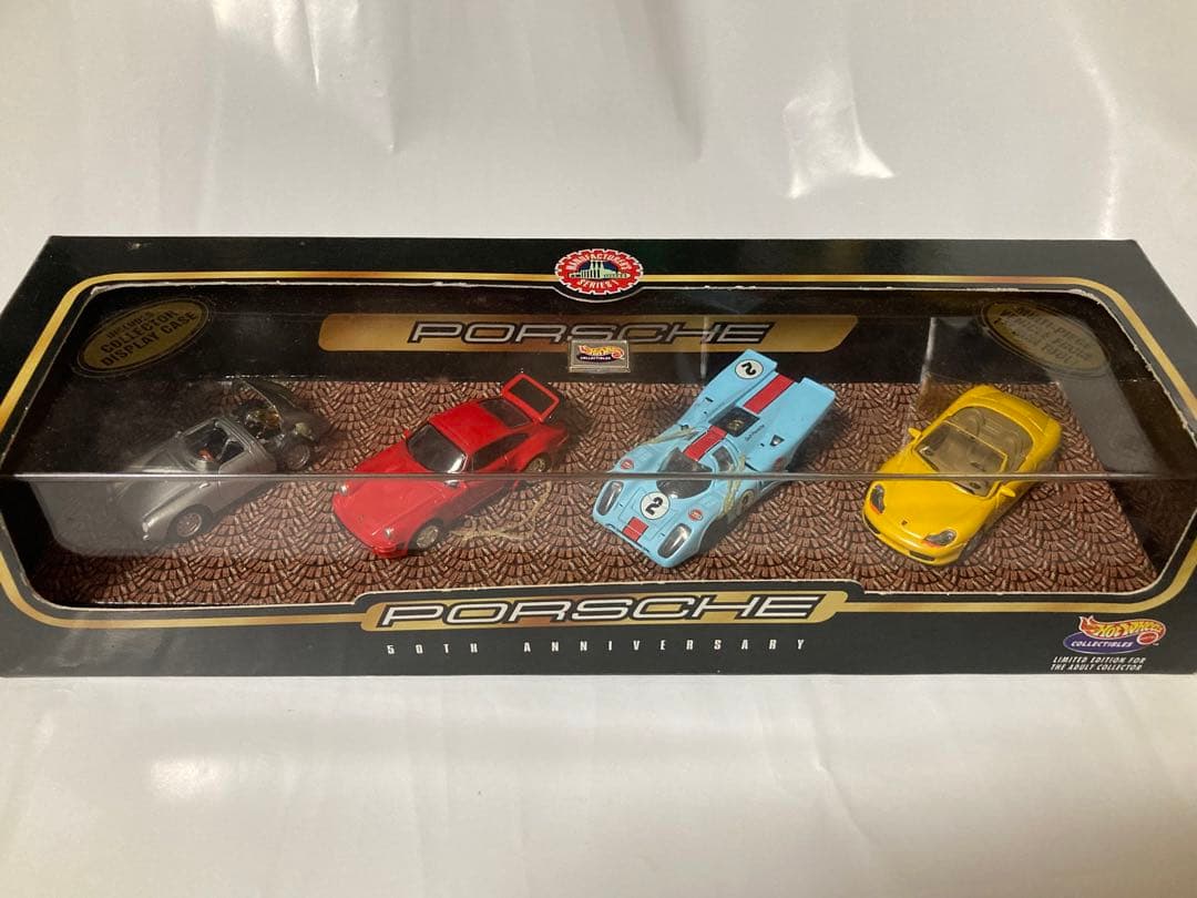 ホットウィール ポルシェ 50th Anniversary ミニカーセット