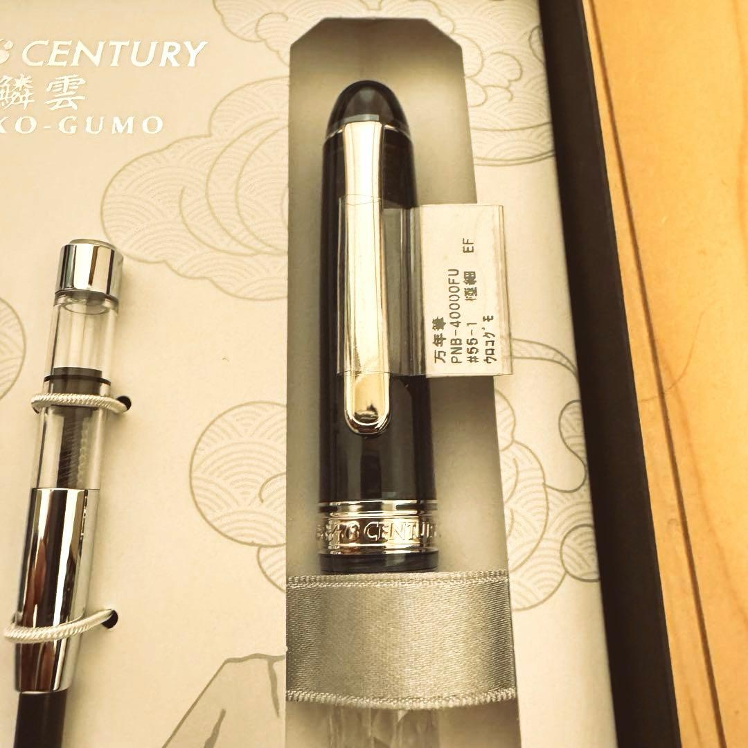 【新品】プラチナ万年筆 #3776センチュリー 富士雲景 鱗雲 字幅EF 14金