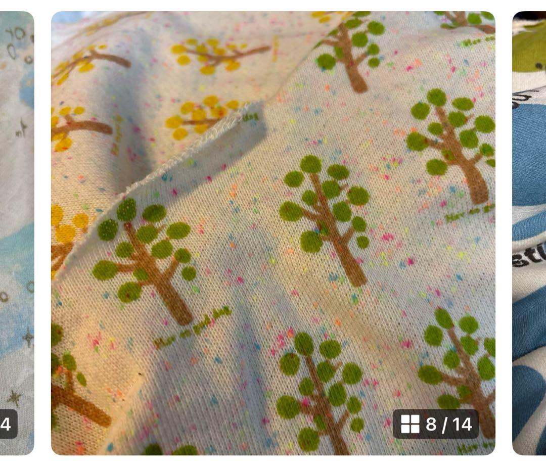 暖かいフリース生地