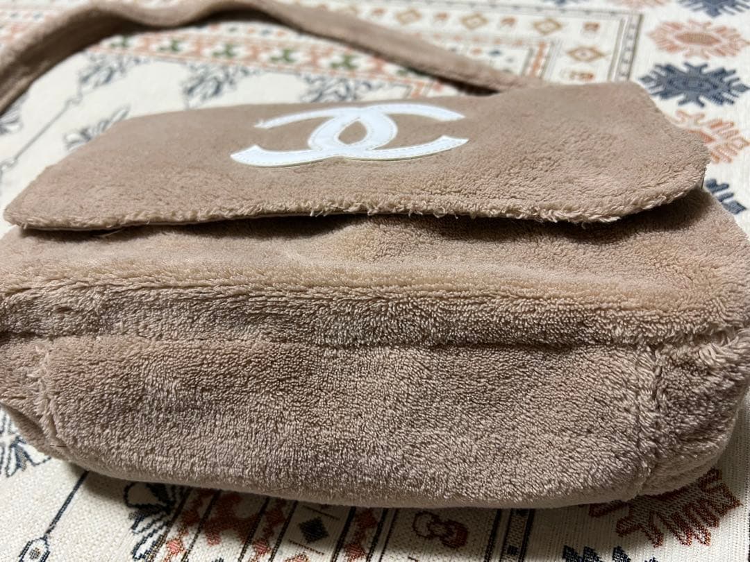 CHANEL シャネル ベージュ ノベルティバック 美品！