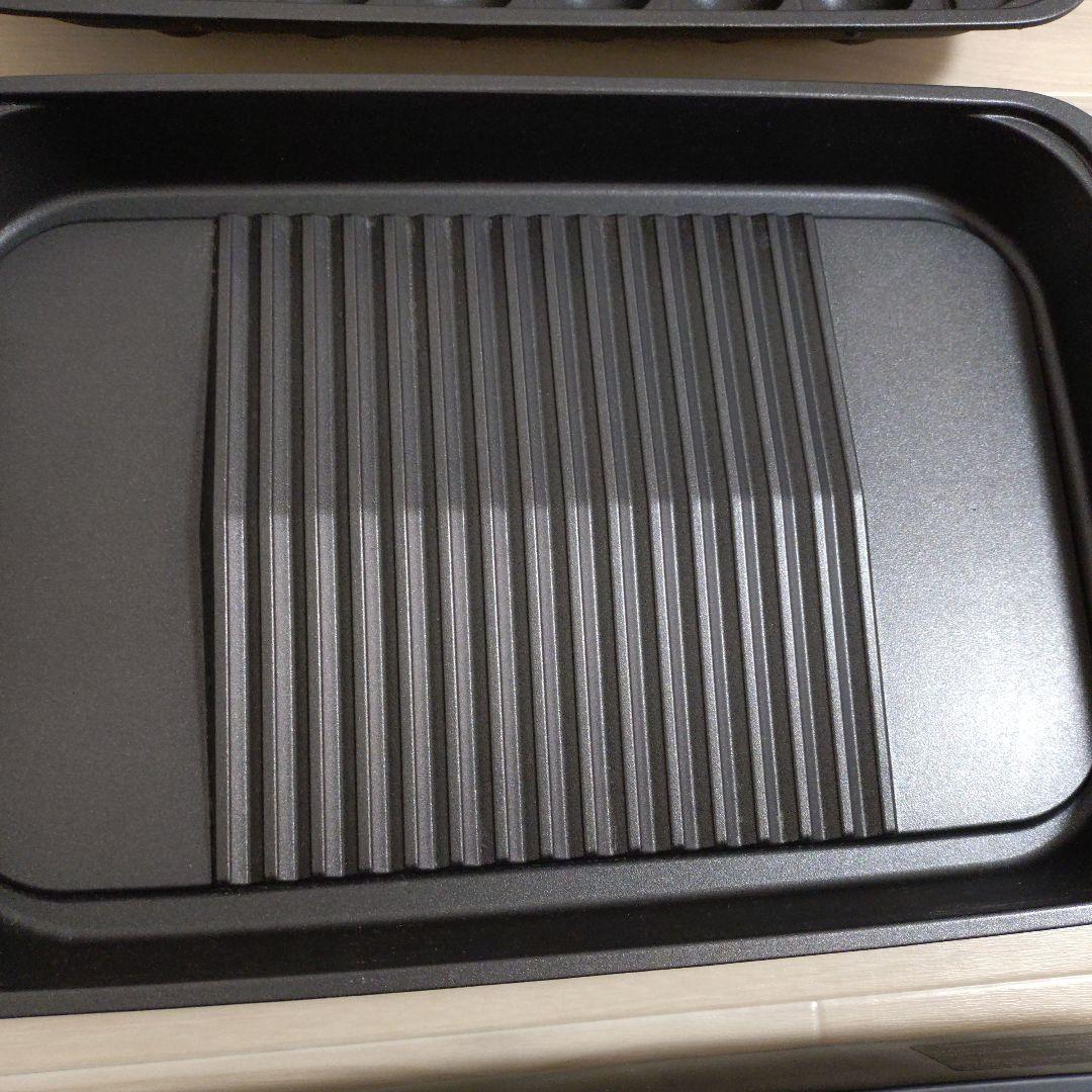 象印ホットプレート　やきやき　EA-KJ30 ブラック　3枚プレート