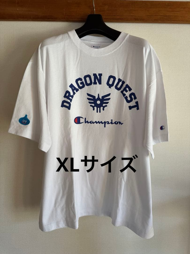 【新品】チャンピオン×ドラゴンクエスト コラボ Tシャツ XLホワイト