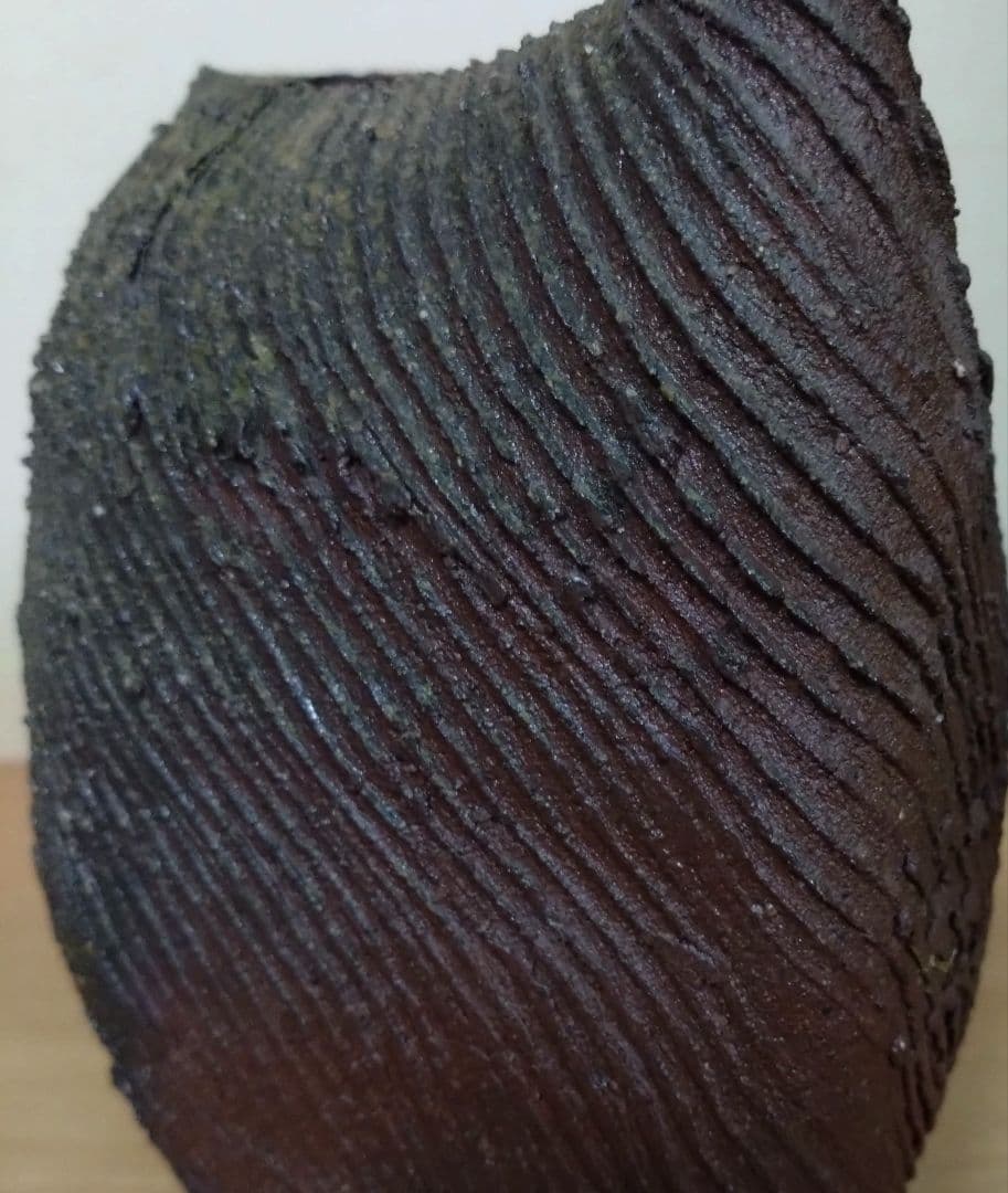 備前花器　備前焼花入　花器　備前焼