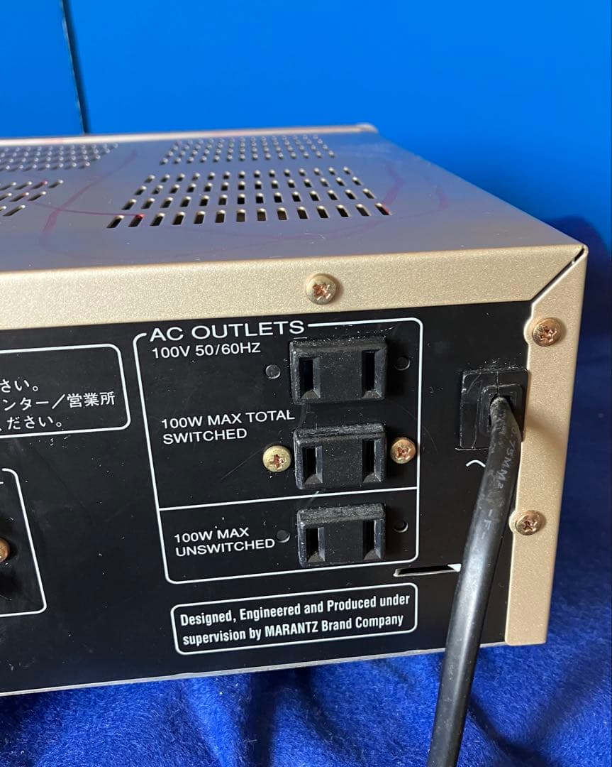 【Marantz】 PM-4001 プリメインアンプ　ゴールド