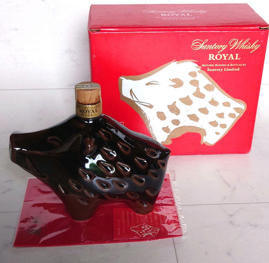 サントリー ローヤル 干支ボトル 亥 猪 1995年 古酒