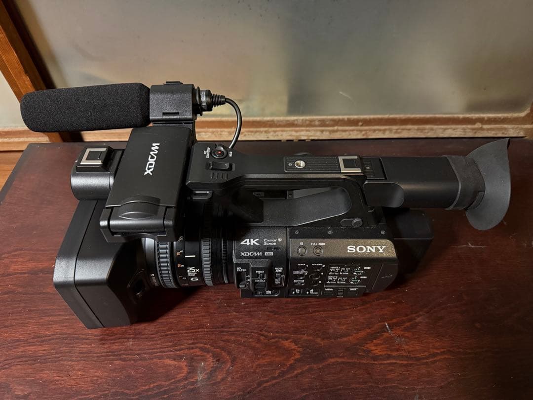 SONY PXWーZ190V XDCAM 4K ビデオカメラ WADAX超美品