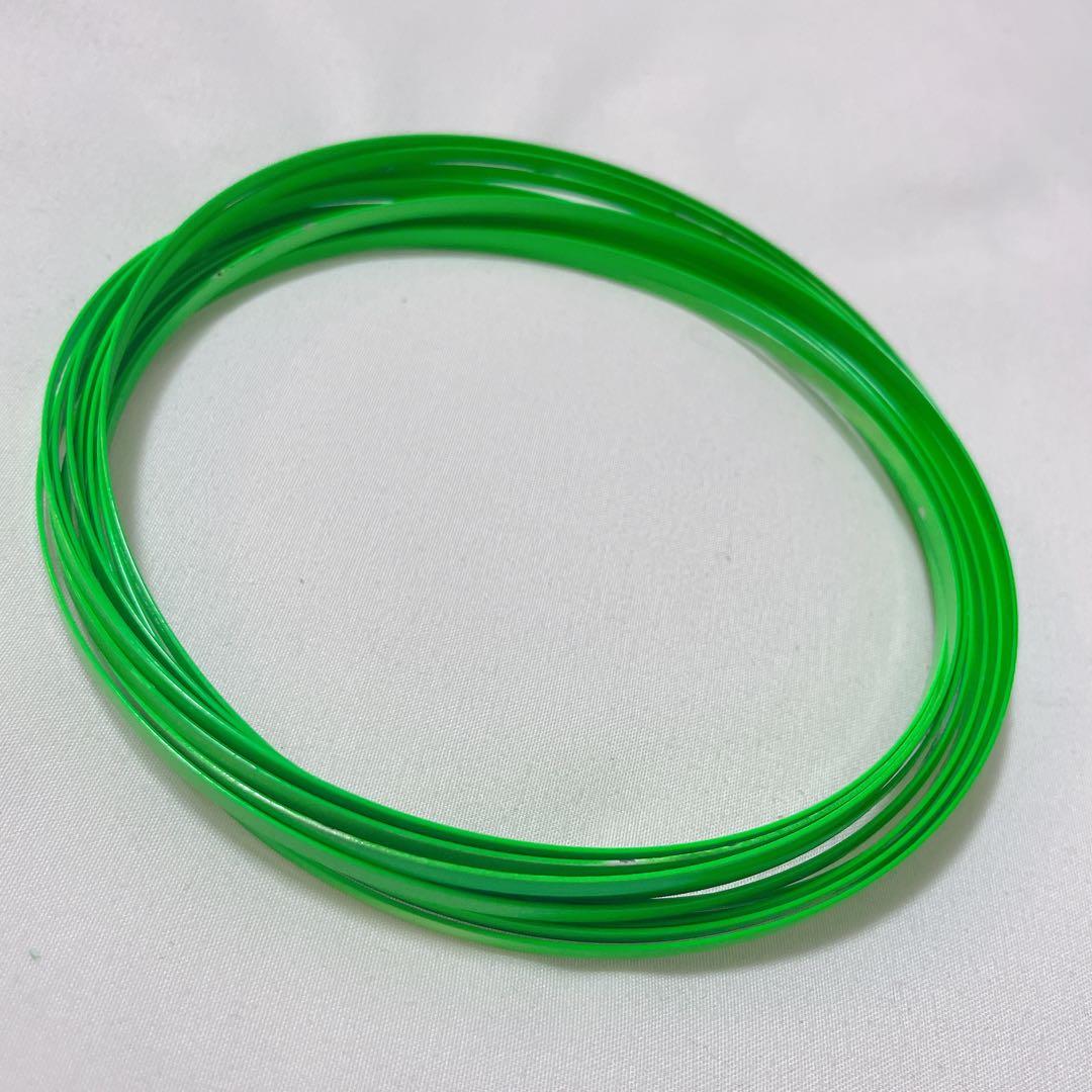 早い者勝ち✨3Dマジックリング　マジックスプリングブレスレット　グリーン