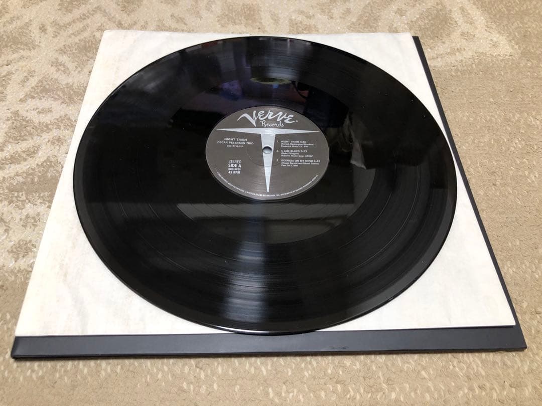Oscar Peterson Trio Night Train 45回転 2LP