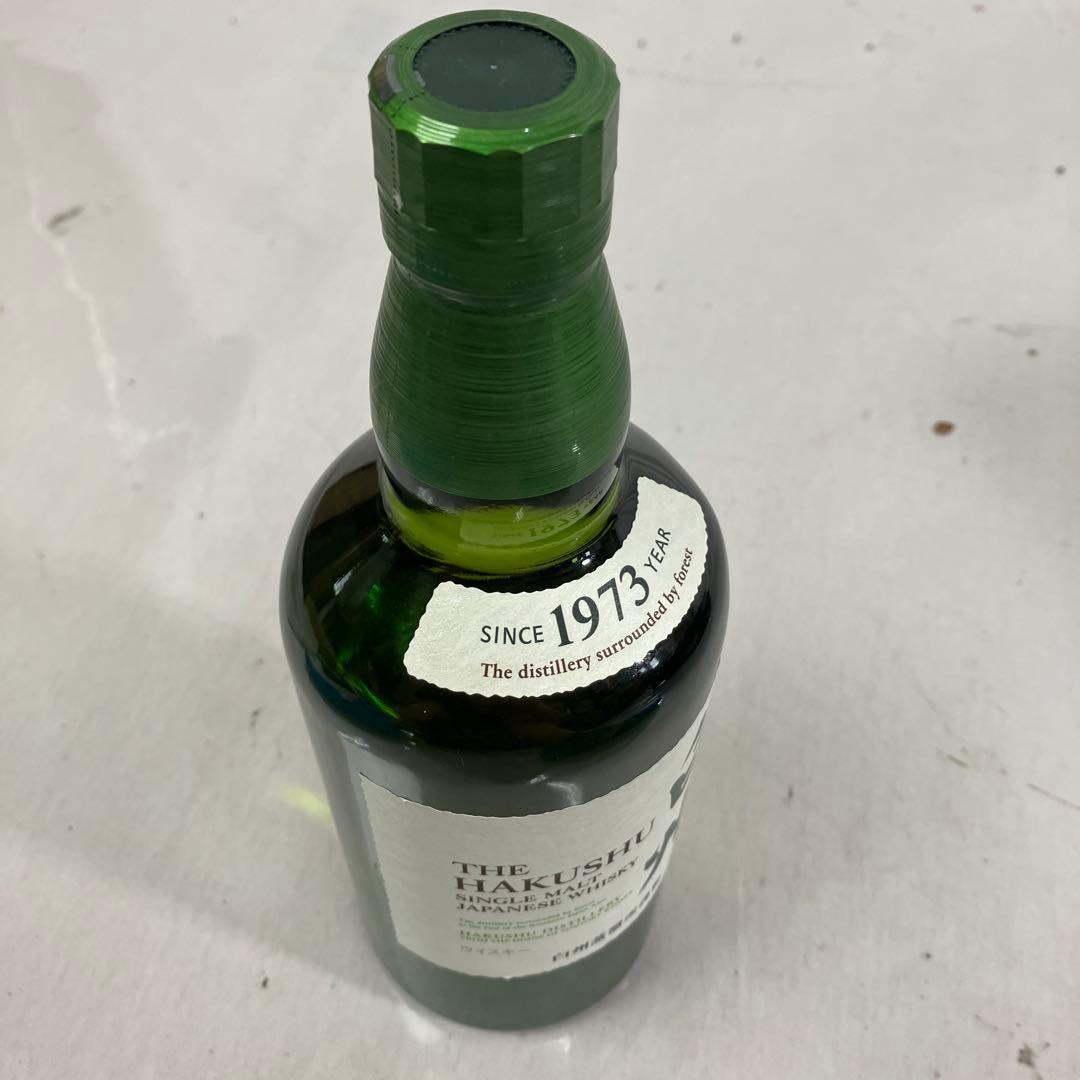 ▽ 未開封 白州 シングルモルトウイスキー 700ml 43%