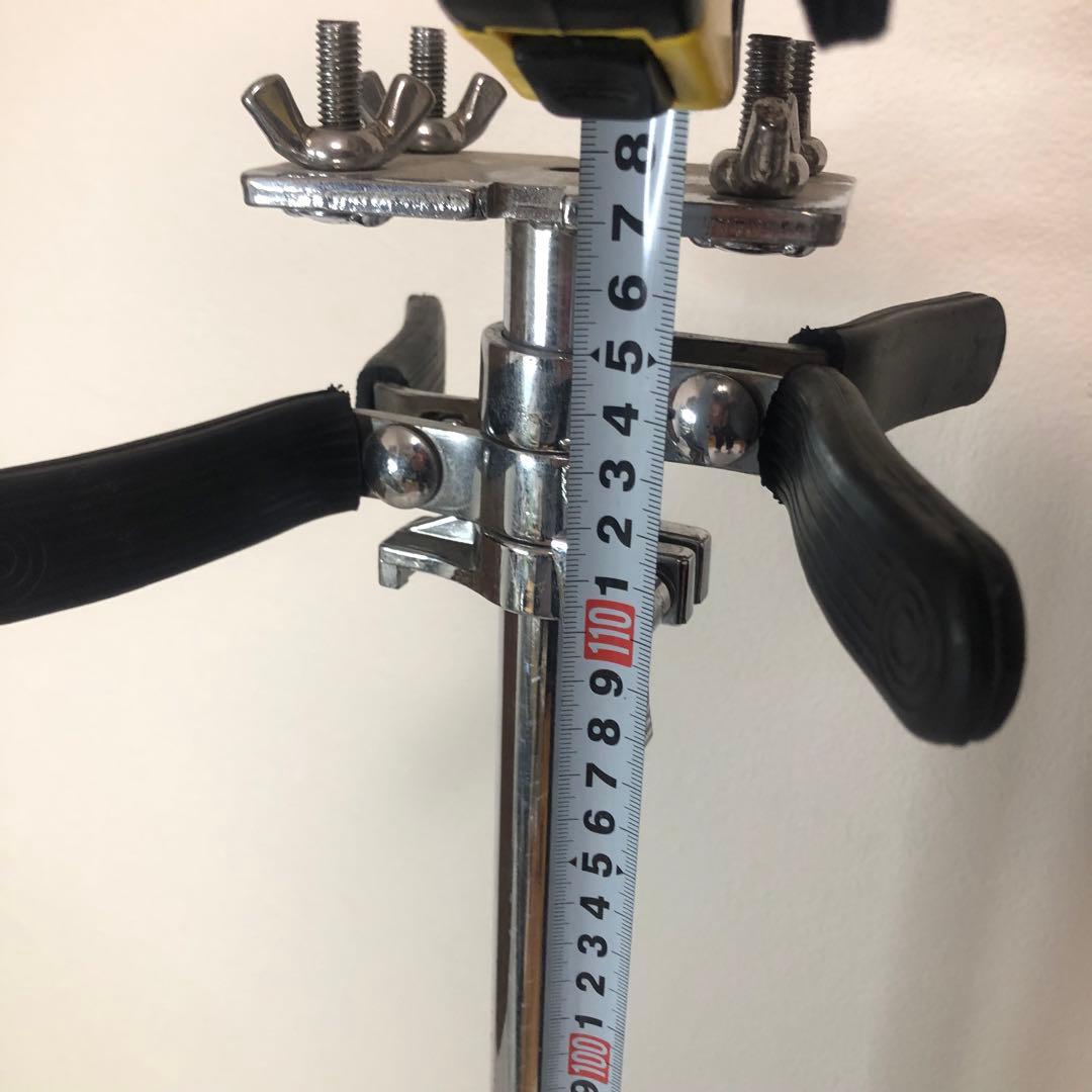 送料込★良品★GIBRALTAR コンガスタンド 三脚タイプ ダブルスタンド