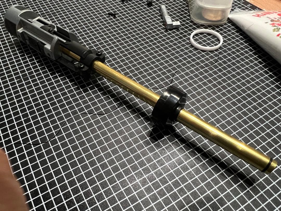 東京マルイ VSR-ONE ゴールドエディション 内部カスタム品