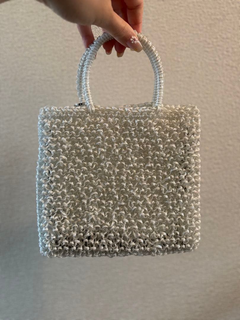 ANTEPRIMA ホワイトパーティーバッグ