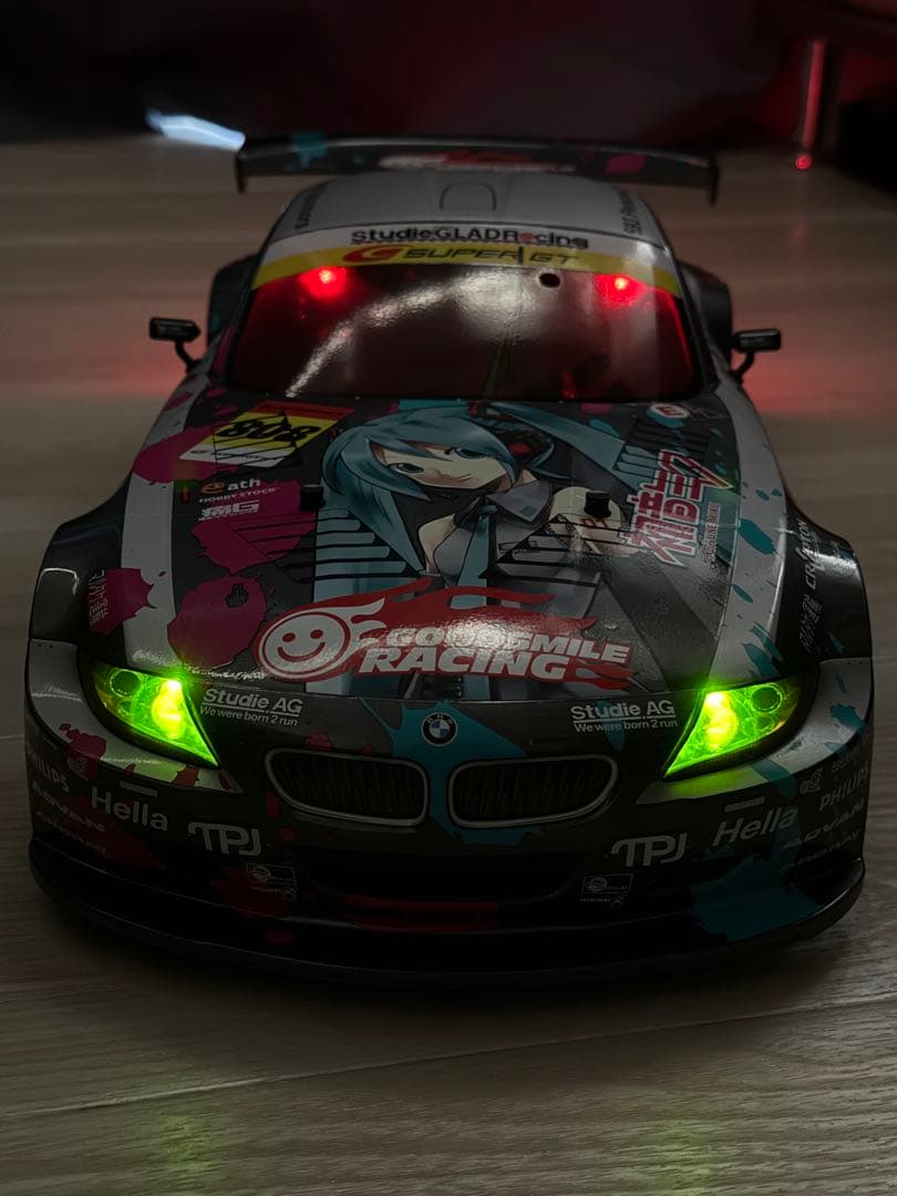 【極美品】RCラジコンボディ 1/10 タミヤ BMW 初音ミク Z4ボディ