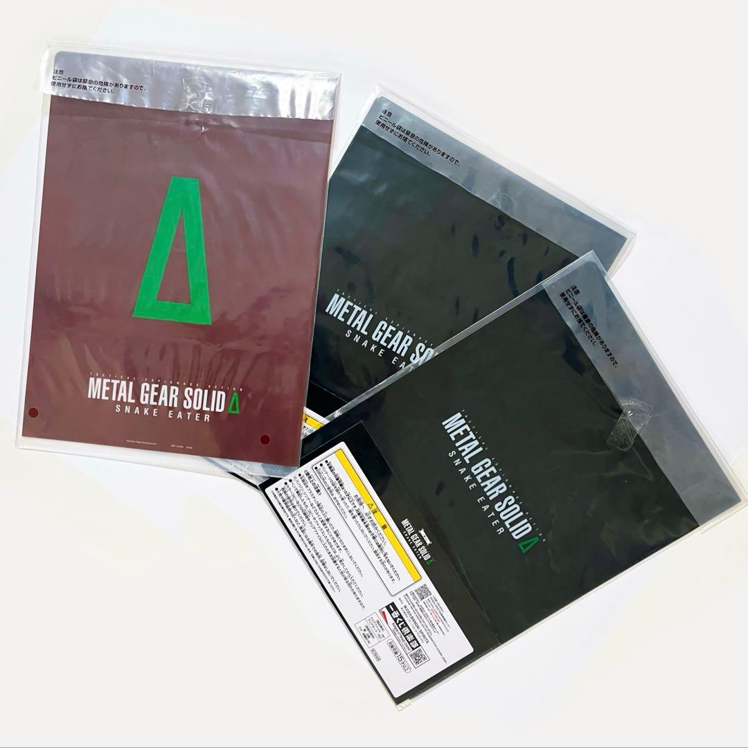 メタルギアソリッド　メタルギアライジング　雷電 クリアファイル　フィルムしおり