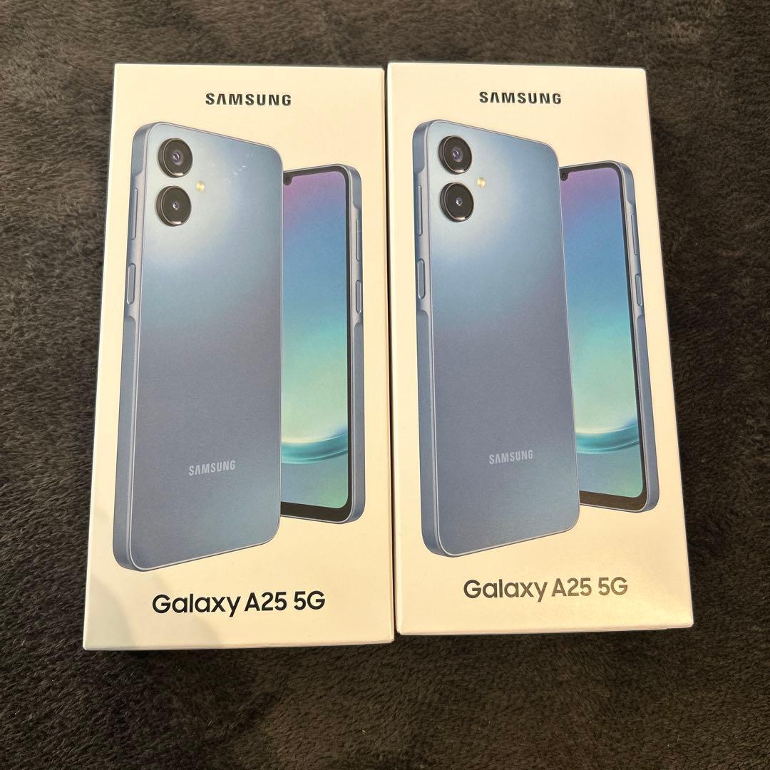 Samsung Galaxy A25 5G Blue 64GB 本体　2台