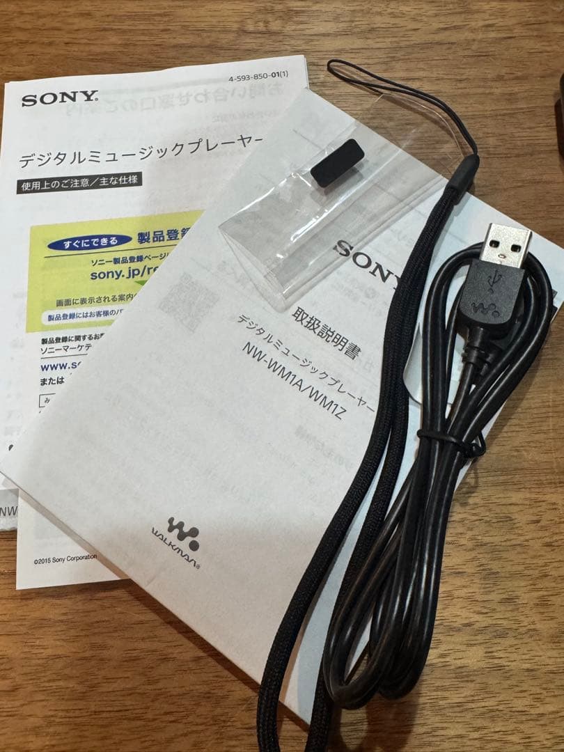 SONY NW-WM1A デジタルオーディオプレーヤー