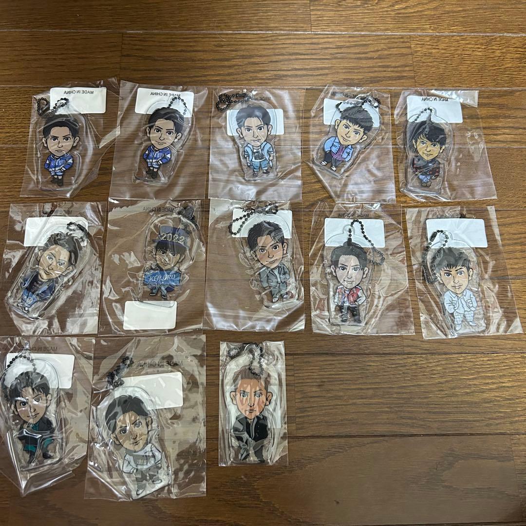 バラ売り可！EXILE TRIBE オンラインブース クリアチャーム47点セット