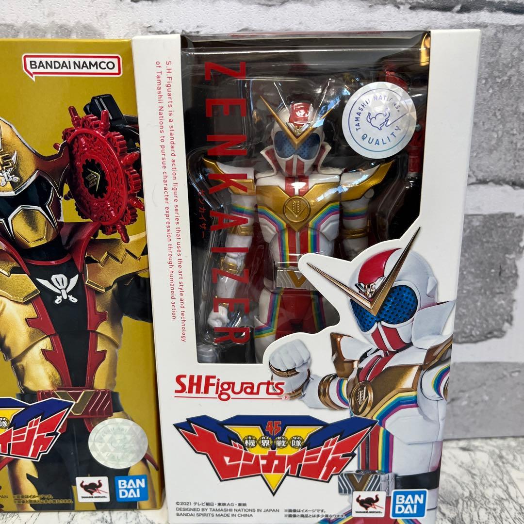 shfiguarts 機界戦隊ゼンカイジャー ゼンカイザー ツーカイザー セット