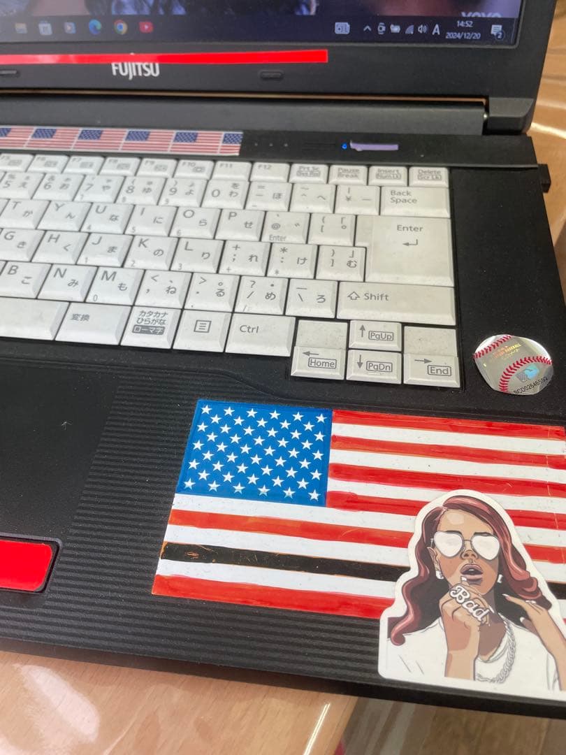 富士通　FUJITSU PC 2GB ノートパソコン