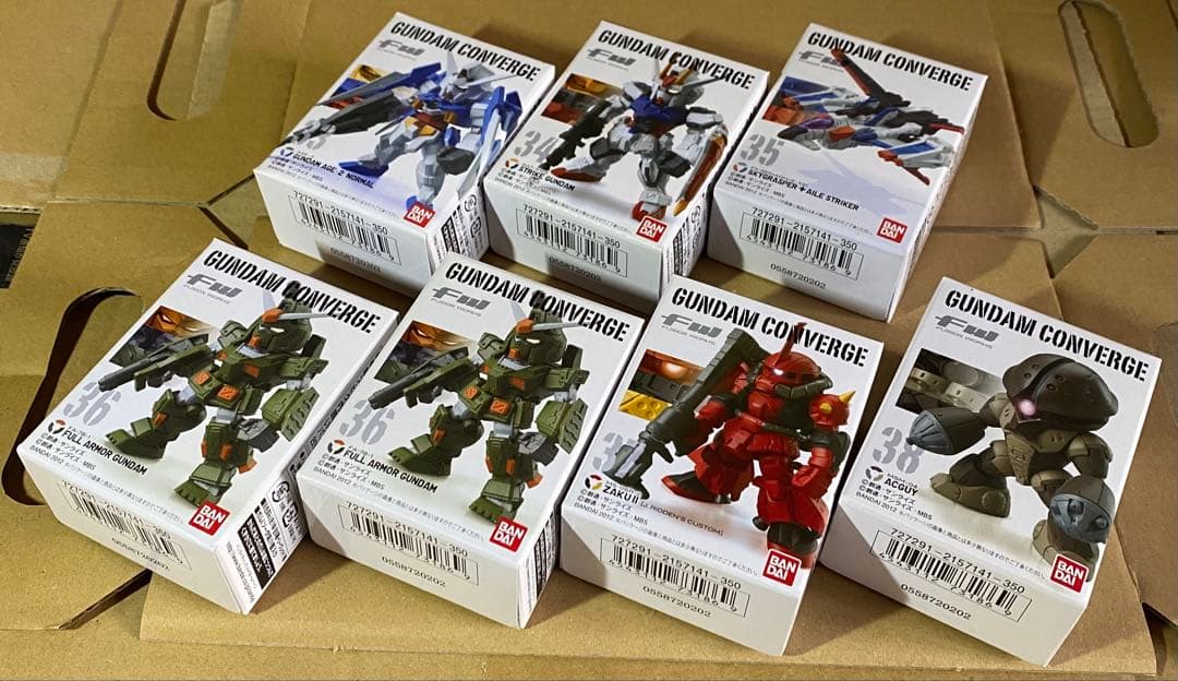 新品未開封　FW GUNDAM CONVERGE 6 ガンダムコンバージ　セット