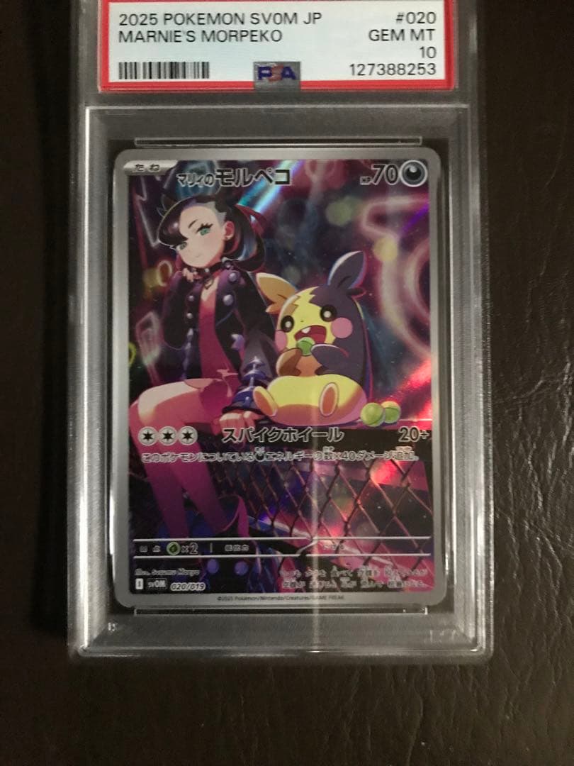 マリィのモルペコ SVOM スターターセットex PSA10鑑定済