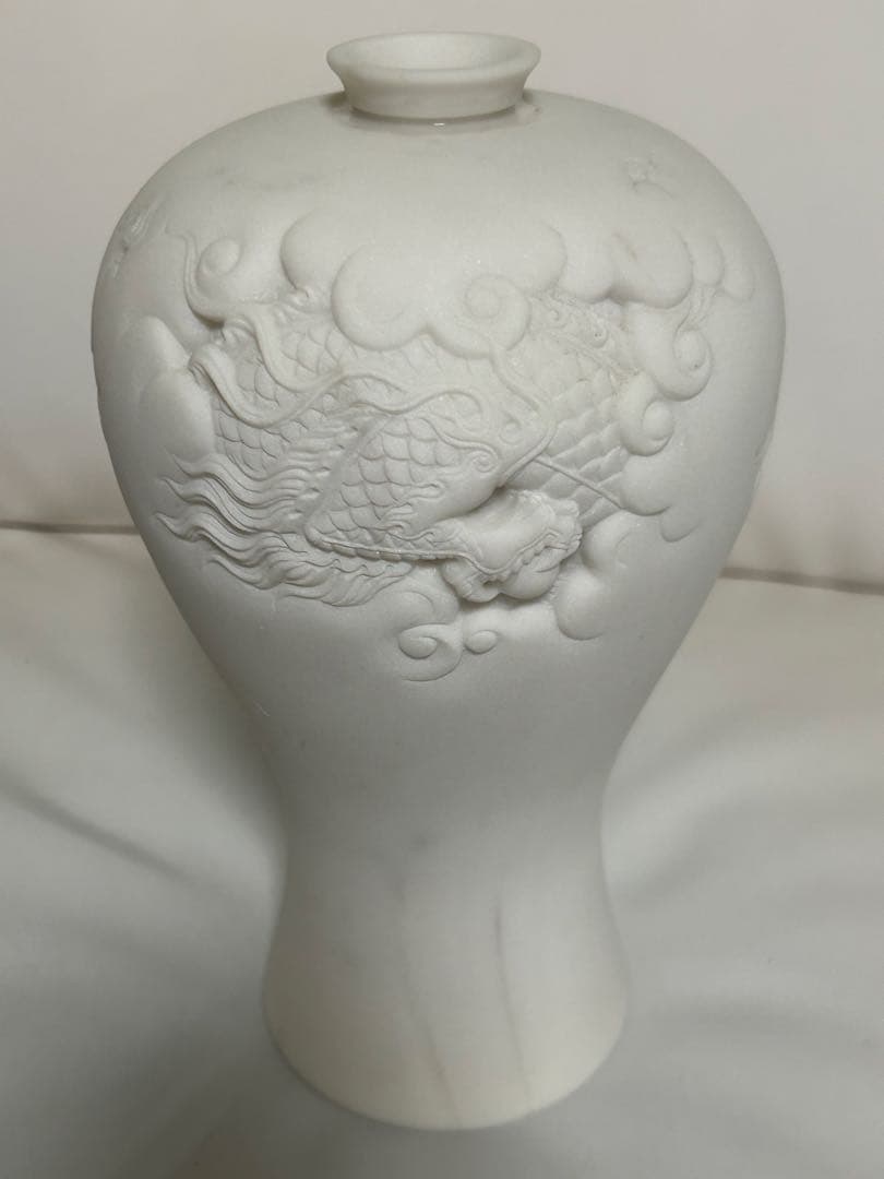 大理石　龍壺　高麗型