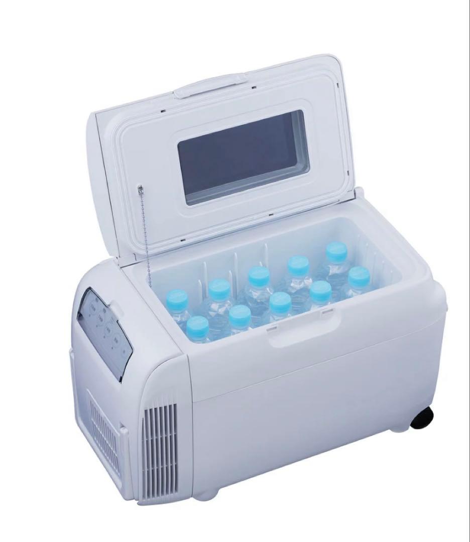 ツインバード　２電源式 ポータブル　冷温庫　2024年製　HR-EB07 美品