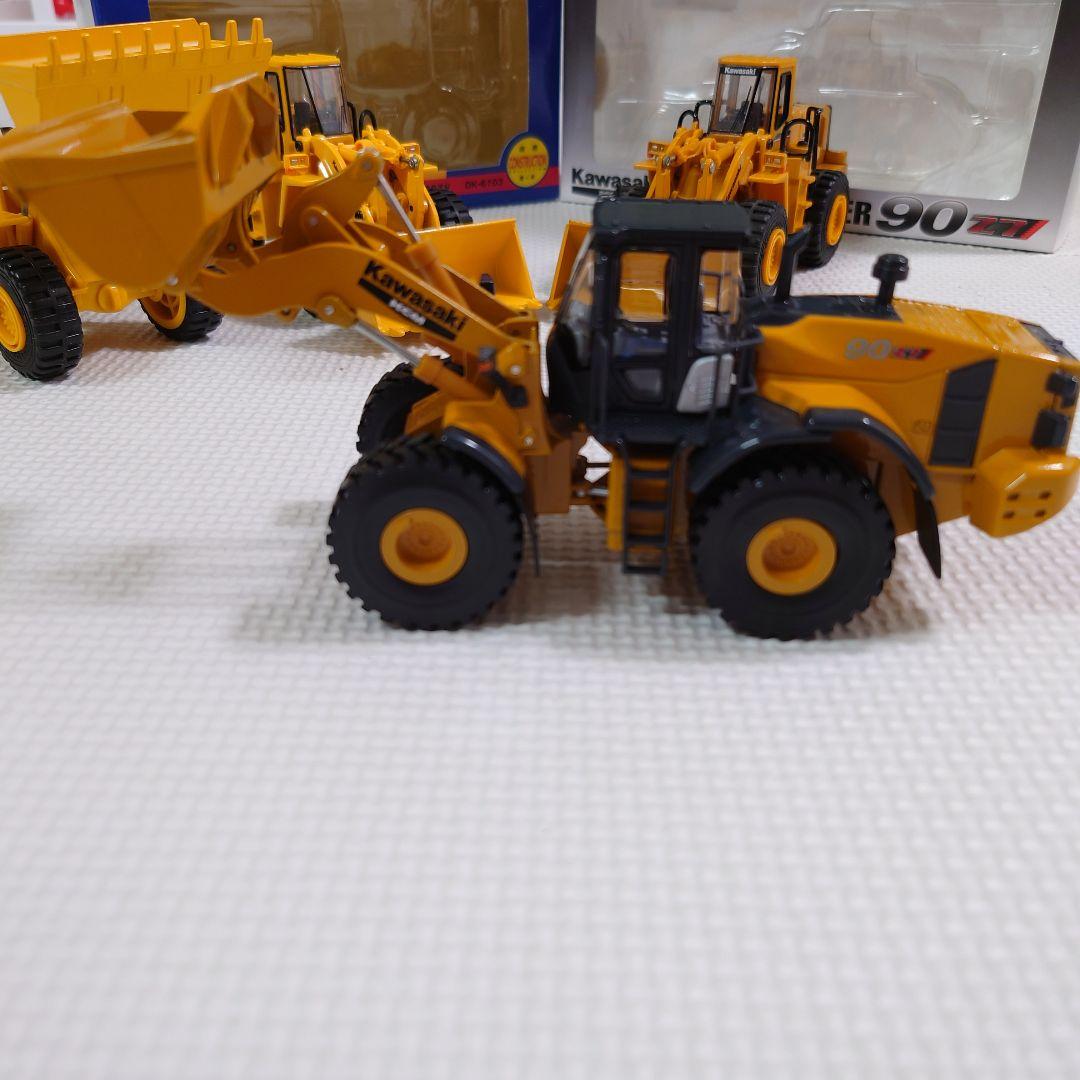 Kawasaki　ホイールローダー　1/48〜1/50スケール　ミニカー　未使用