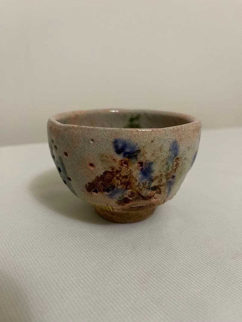 出口王仁三郎　ぐい呑み　茶碗　耀盌　ようわん 口径8.3cm 高さ5.9cm