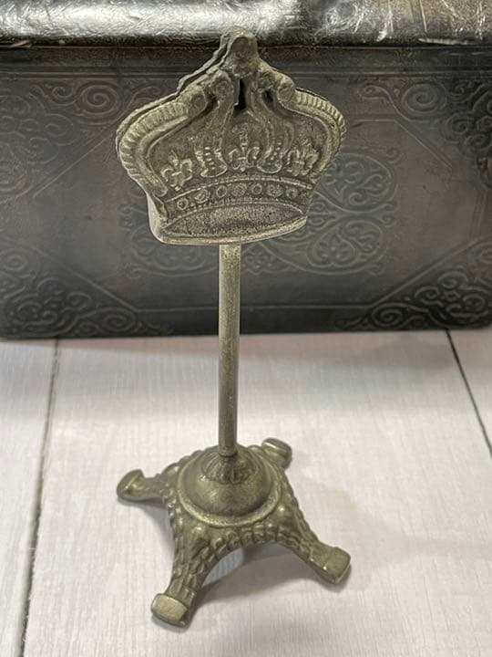 ヨーロッパ　アンティーク　ビンテージ　カードディスプレイ　名刺挿し