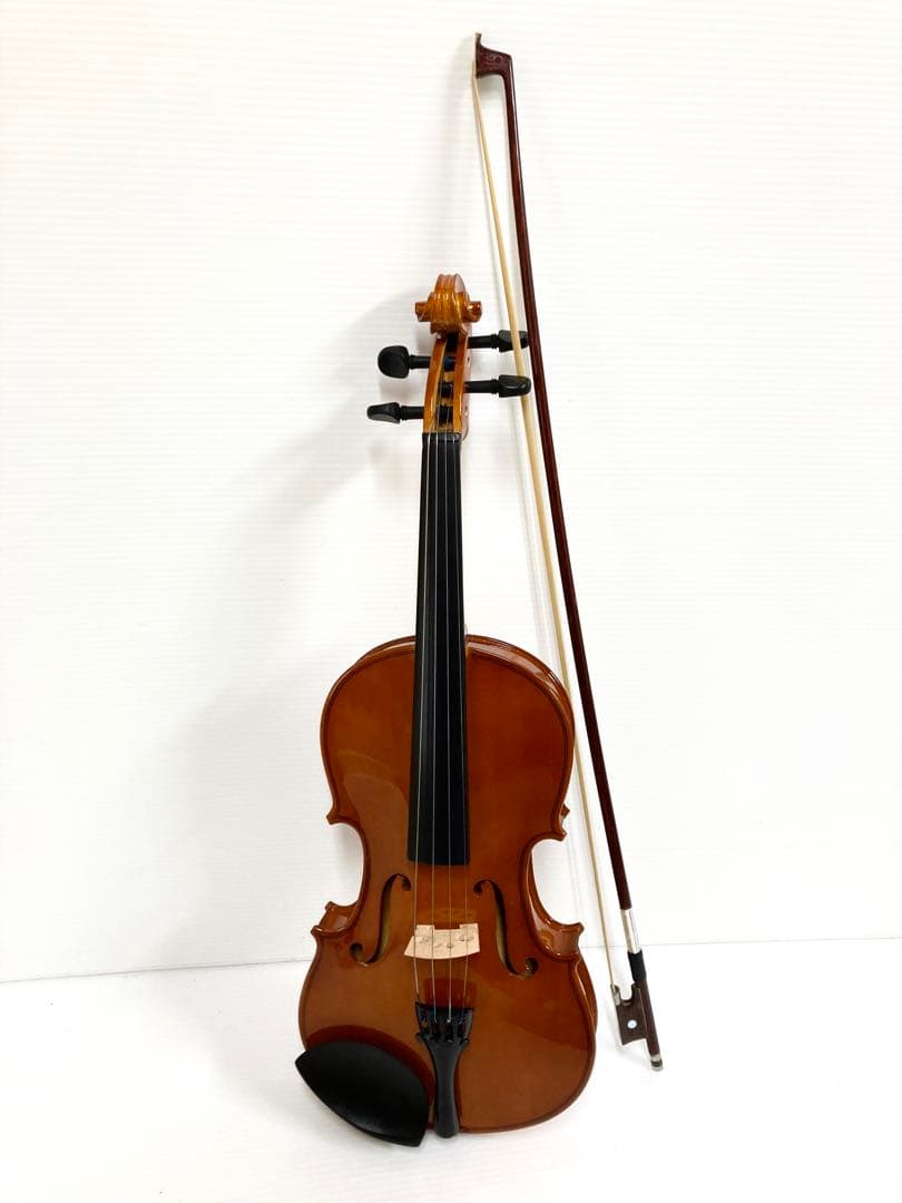 未使用保管品◆バイオリン◆4/4サイズ 初心者用 セミハードケース／教則本付き