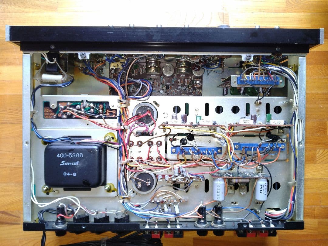 サンスイAU-666プリメインアンプ中古(OH済)