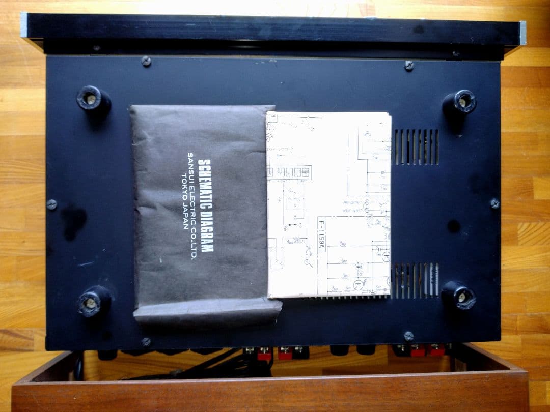 サンスイAU-666プリメインアンプ中古(OH済)