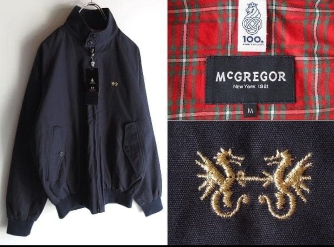 レオノア【未着用】McGregor ネイビー 100年デザインジャンパーL