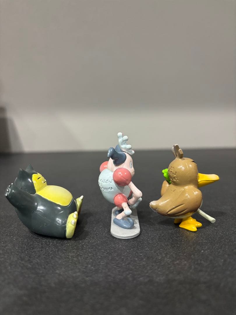 レア✴︎希少美品【カモネギ　カビゴン　バリヤード】モンコレ　初期　フィギュア