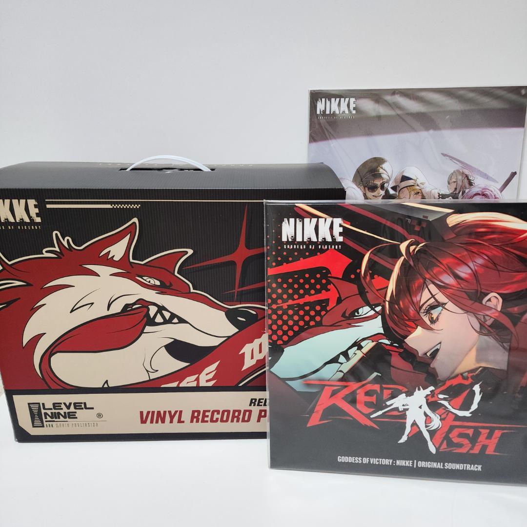 ★期間限定★ NIKKE レッドフード LPプレイヤー レコード セット