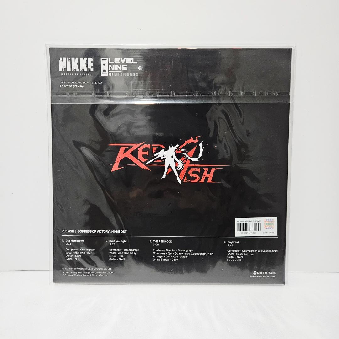 ★期間限定★ NIKKE レッドフード LPプレイヤー レコード セット