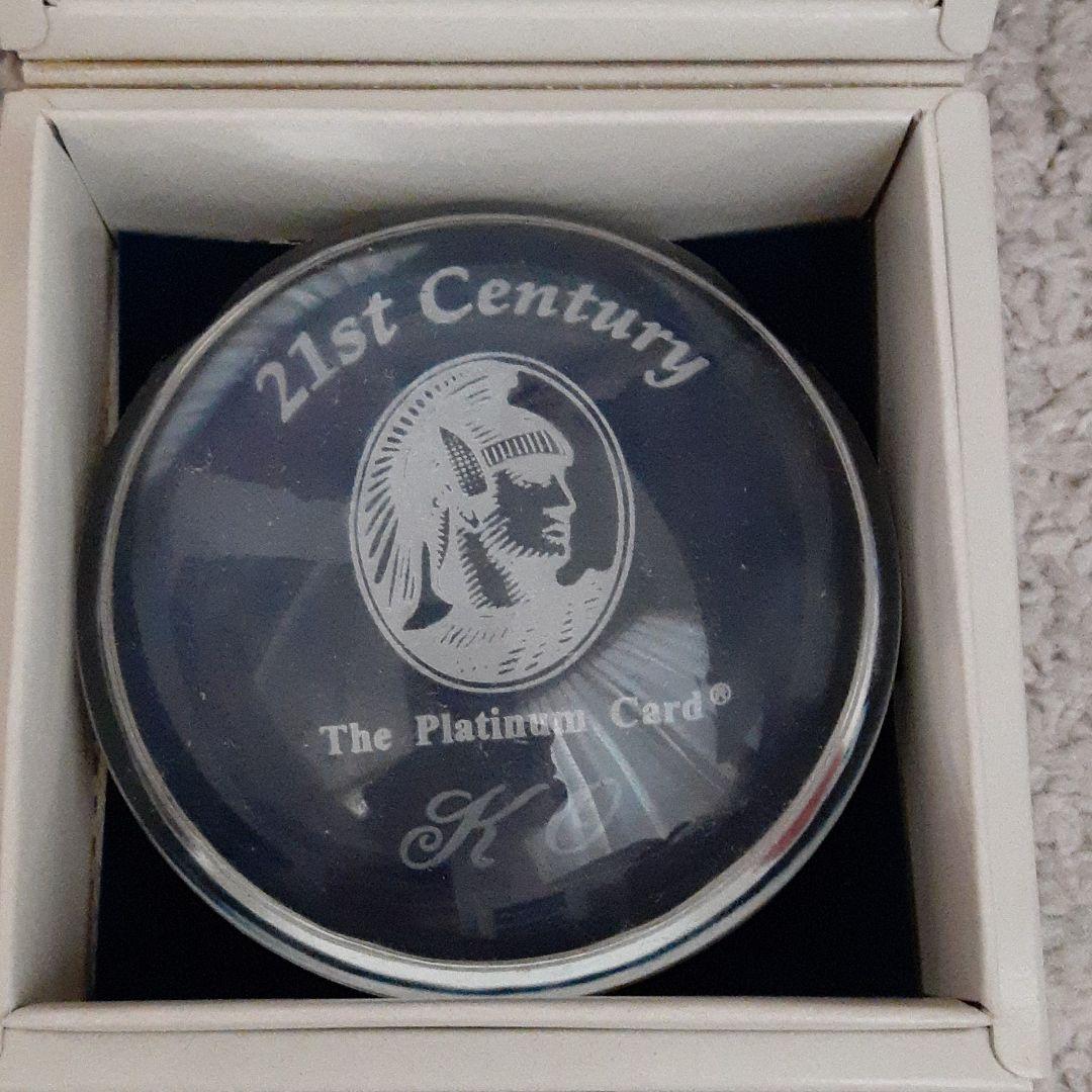 AMEXPlatinum　ペーパーウェイト