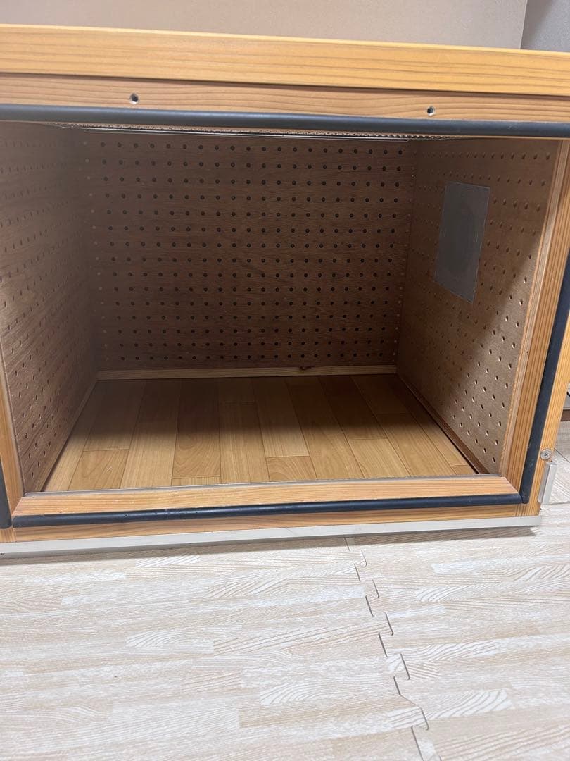 犬小屋製作工房Ｋ／天然木ケージ（ロスナイ付き）送料込み