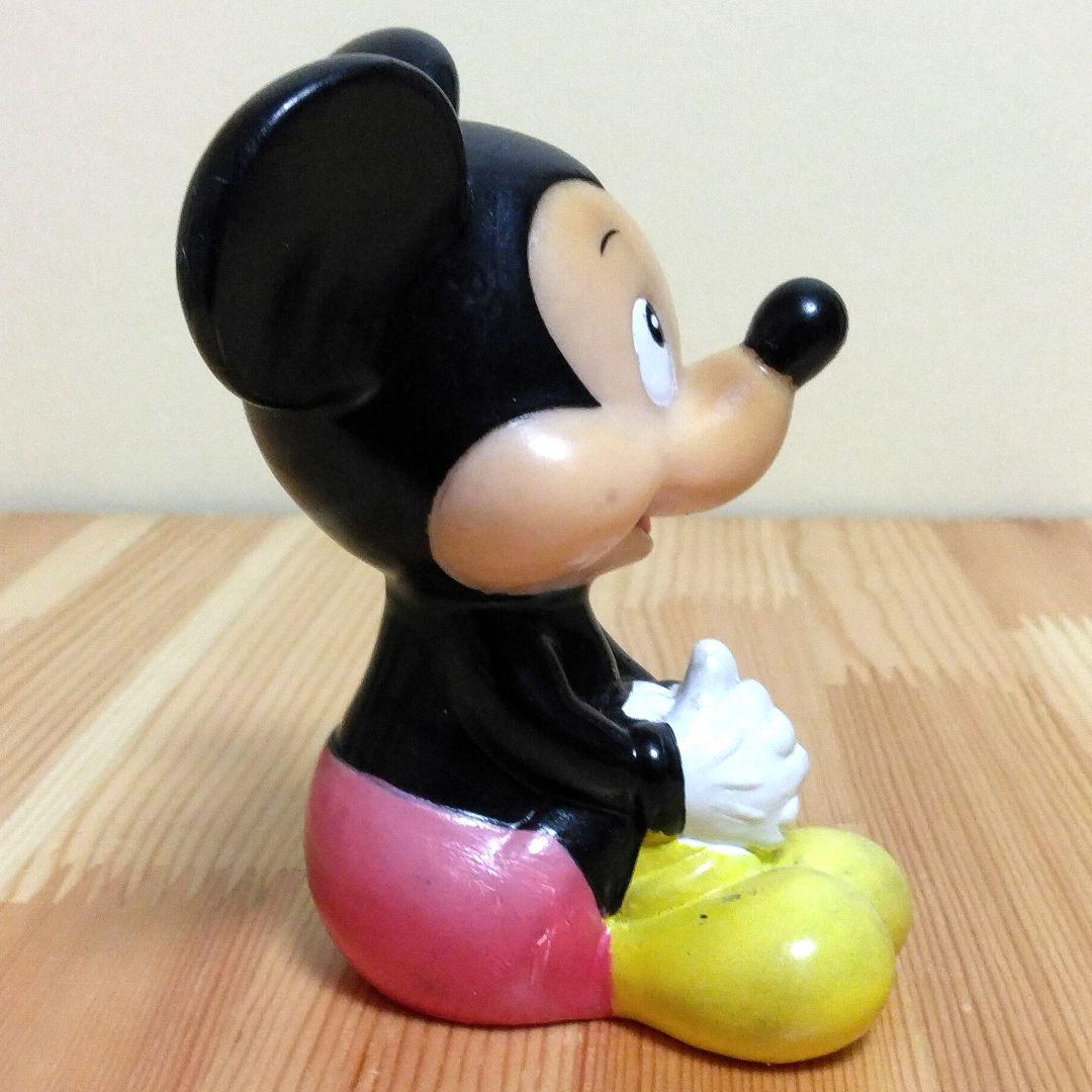 Disney ディズニー ミッキー ソフビ 人形 レトロ