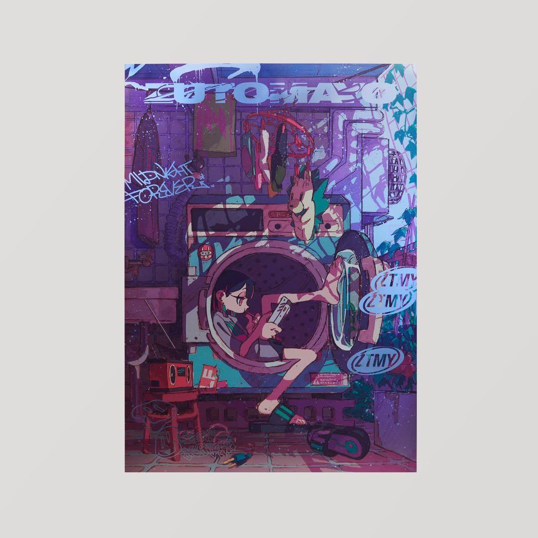 ずっと真夜中でいいのに。 ずとまよ メタリックポスター 2点セット