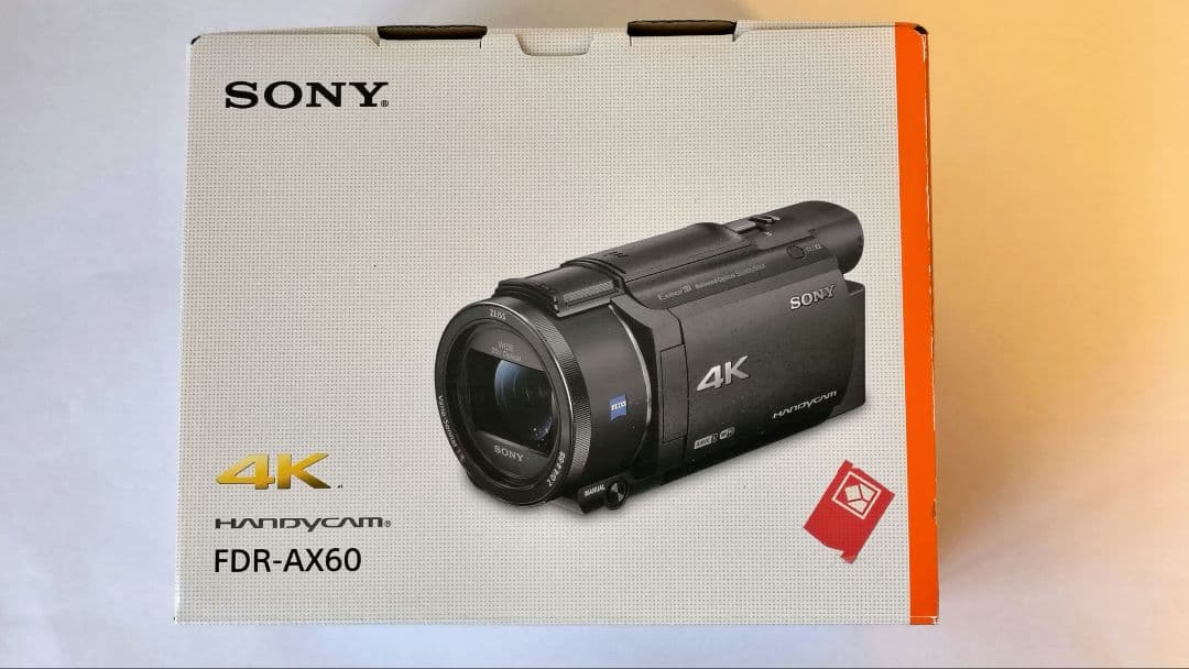 SONY 4K ハンディカム FDR-AX60 本体