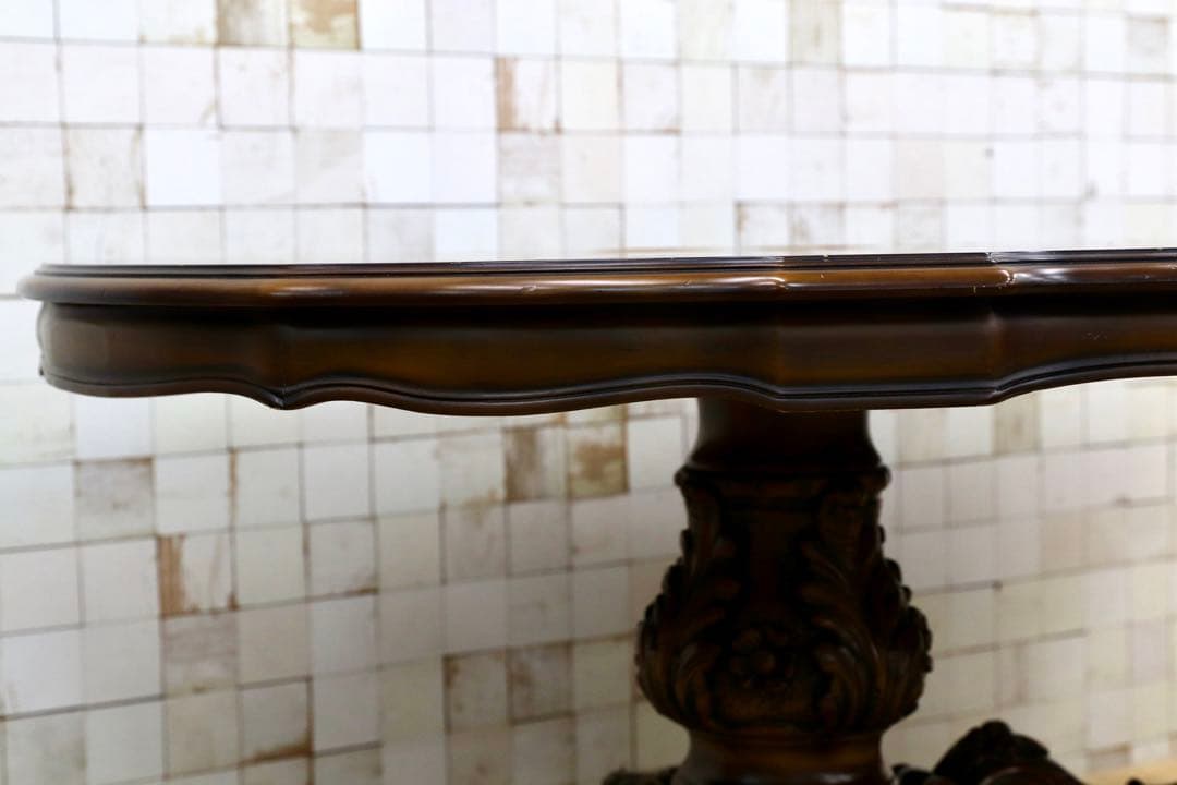 GMIO29○domani / ドマーニ ルイXY ルイ15世 ダイニングテー