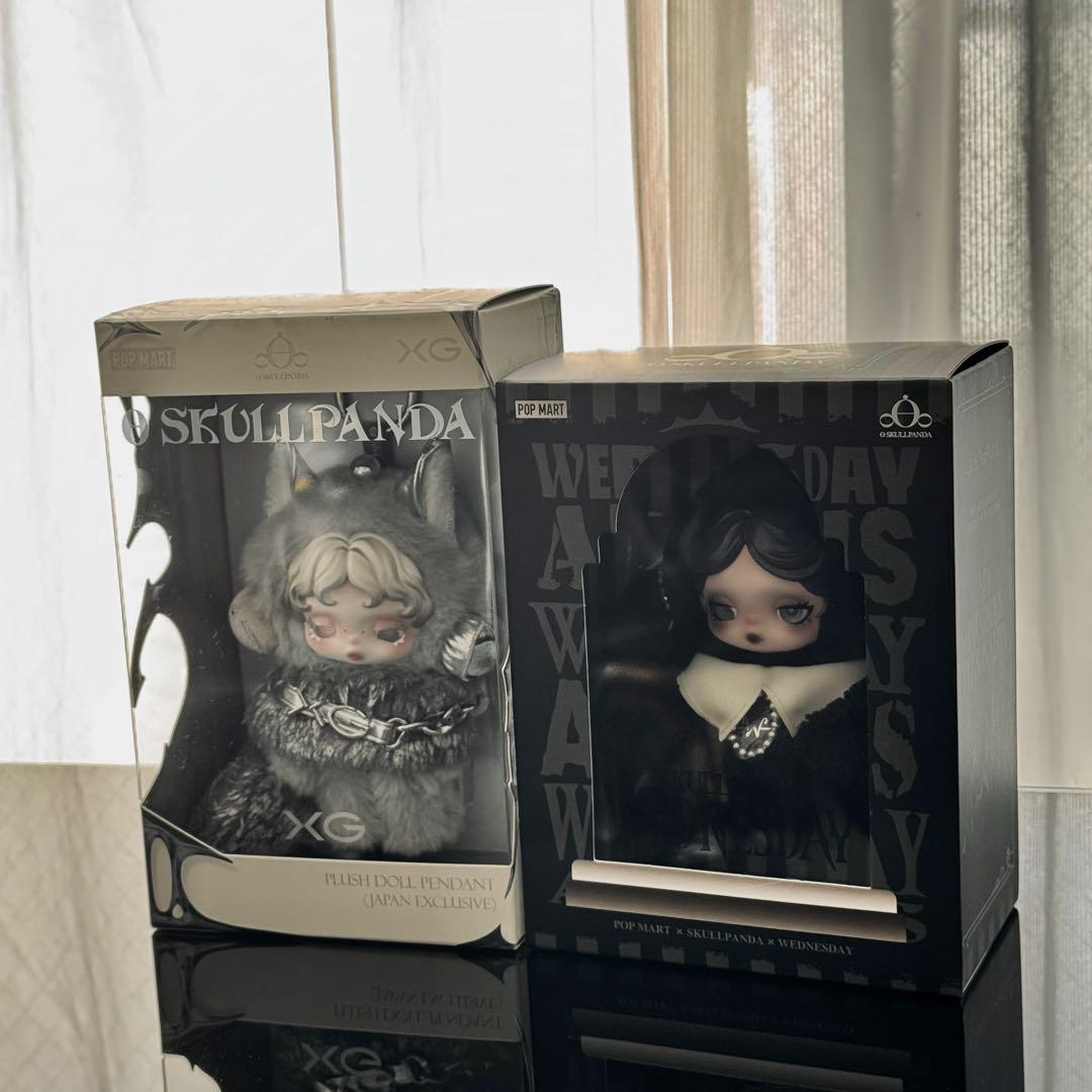 【限定版2点セット】SKULLPANDA WEDNESDAY スカルパンダ XG